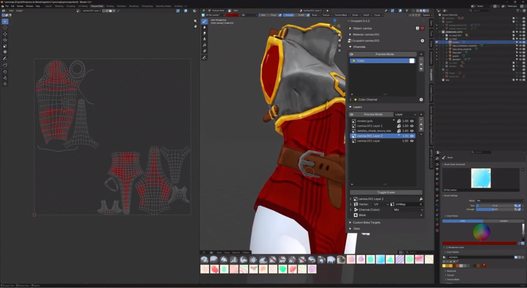 Texturing 3